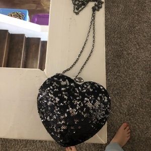 Heart shaped purse